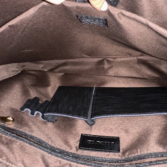 BOSTANTEN Black Leather Briefcase/Laptop/Business Bag NWOT - Picture 13 of 16